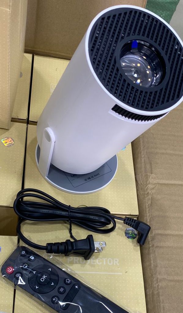 Proyector portátil con consola