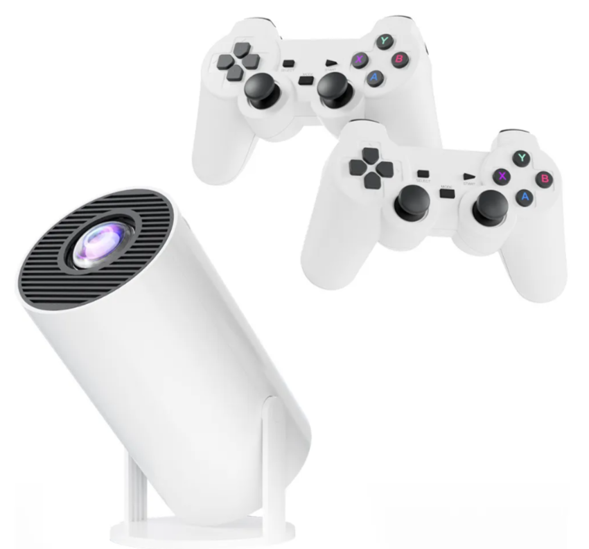 Proyector portátil con consola